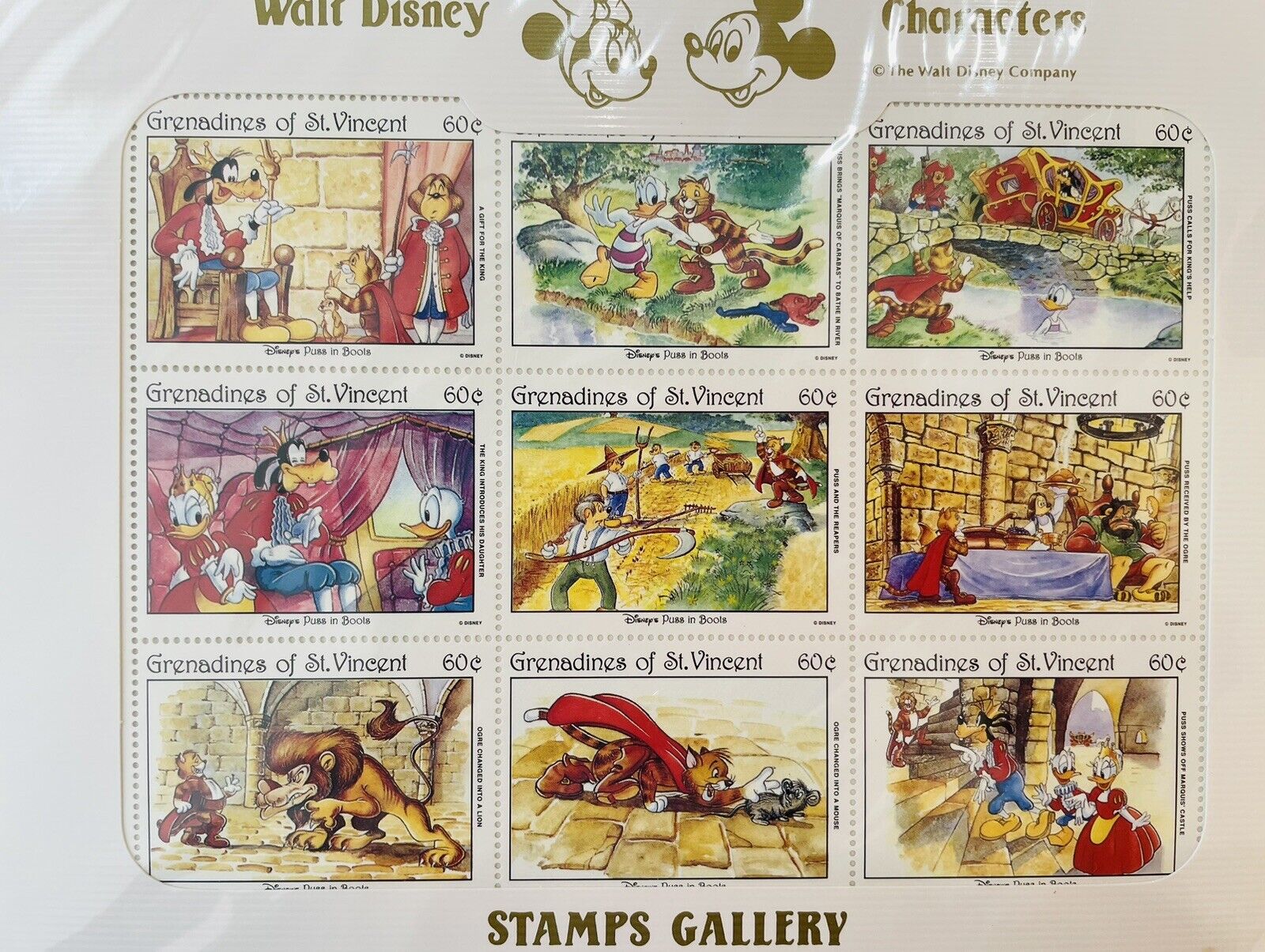 Disney Postage Stamps,Walt Disney Characters STAMPS GALLERY,Donald Duck