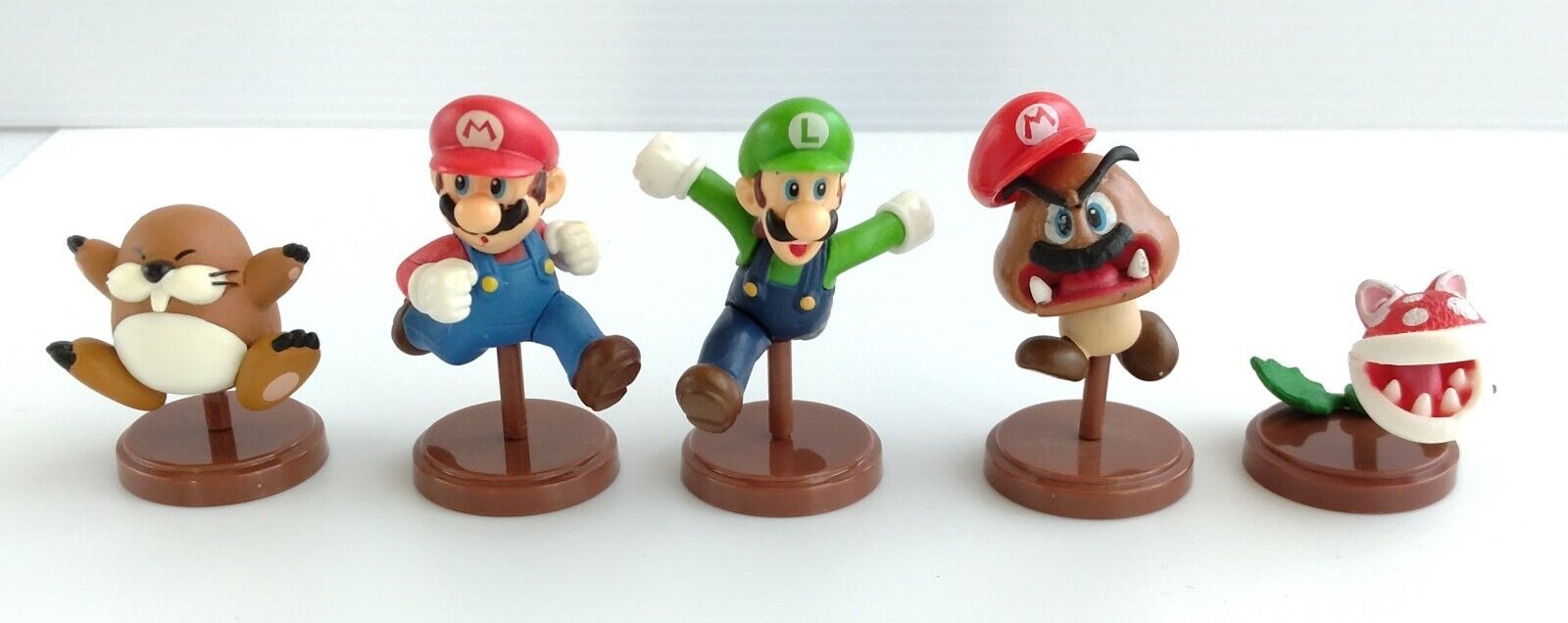 Nintendo Super Mario  Character chocolate egg Figure Set of 5 ⑤