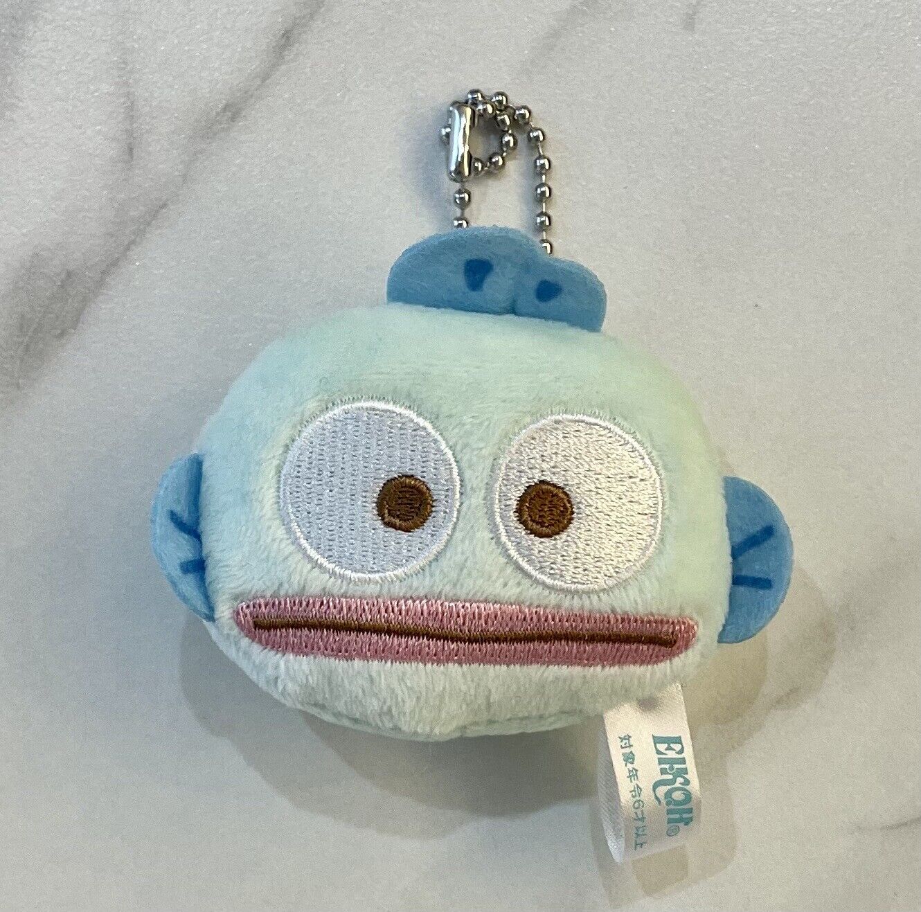 Sanrio Hangyodon Plush Key Chain♡New Unsealed from Japan