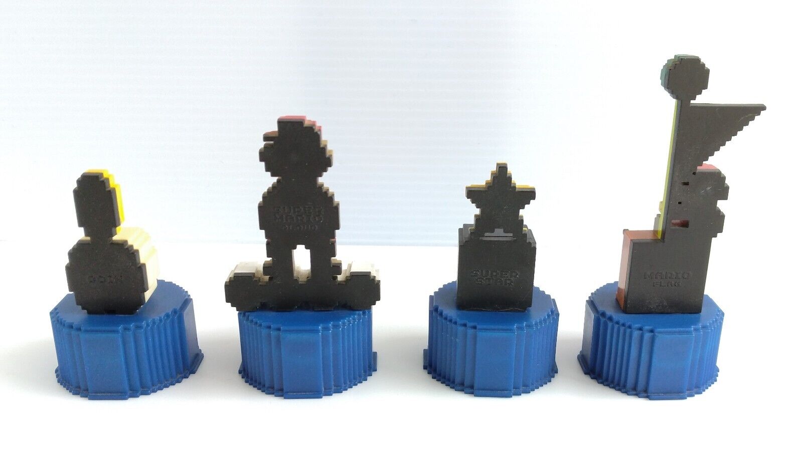 PEPSI Super Mario Bros. Dot Bottle Cap set of 4②