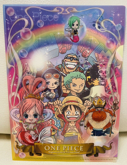 ONE PIECE file folder and a big card/2012/Rare/from Japan/Princess Shirahoshi