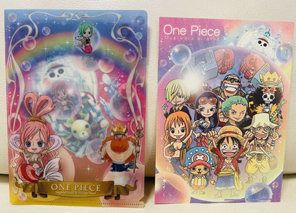 ONE PIECE file folder and a big card/2012/Rare/from Japan/Princess Shirahoshi