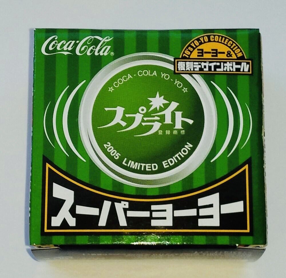 COCA COLA Sprite Spinner YO-YO Super Japanese Edition,2005,rare