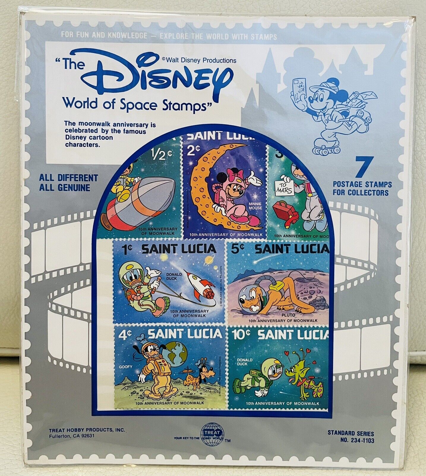 Disney World of Space Stamps