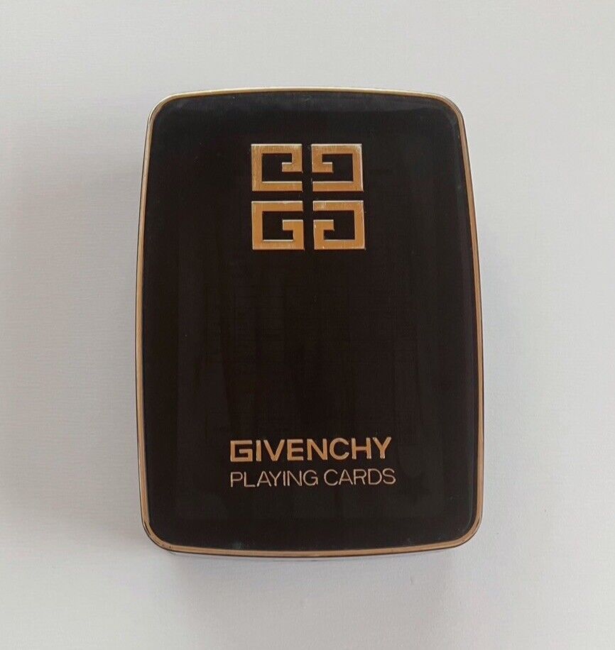 GIVENCHY Playing Cards by Nintendo Made of Plastic VINTAGE NEW SEALED Very Rare