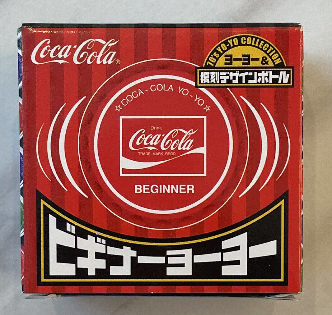 COCA COLA Spinner YO-YO Beginner Japanese Edition,2005,rare