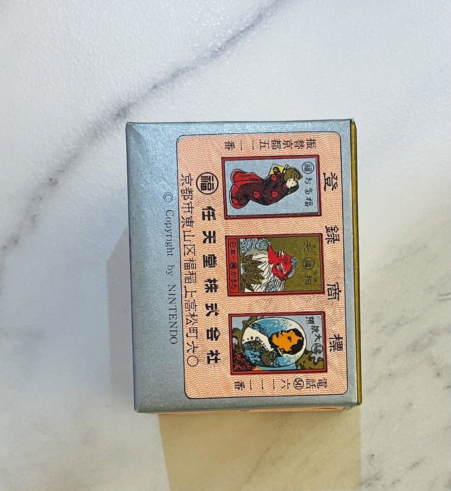 Nintendo Hanafuda Otafuku お多福,Red,Rare,discontinued product made before 1989,