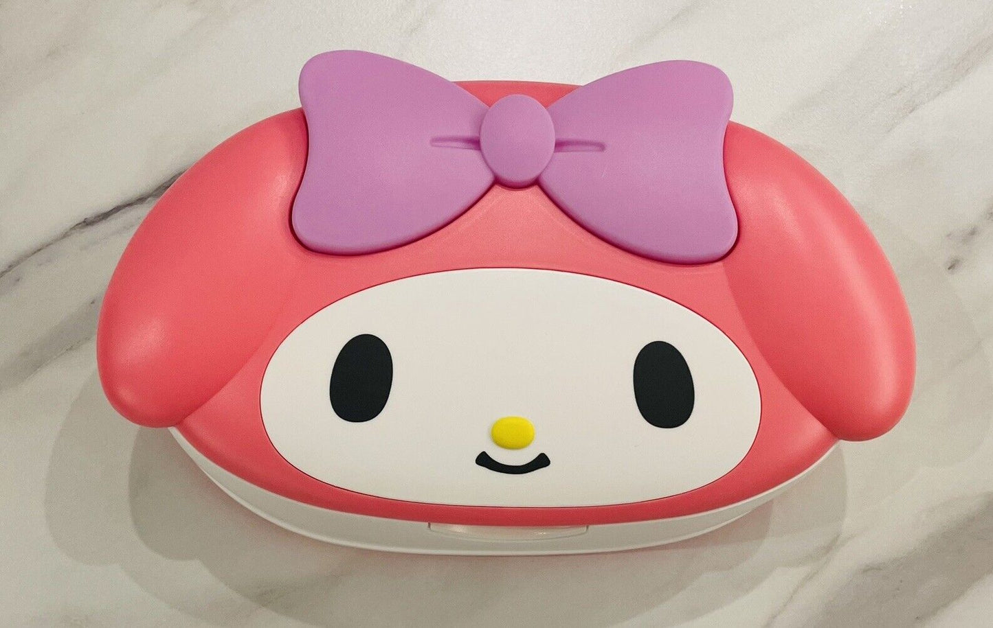 Sanrio My Melody Wet Tissue Wipes Reusable Case Box WITHOUT Tissues