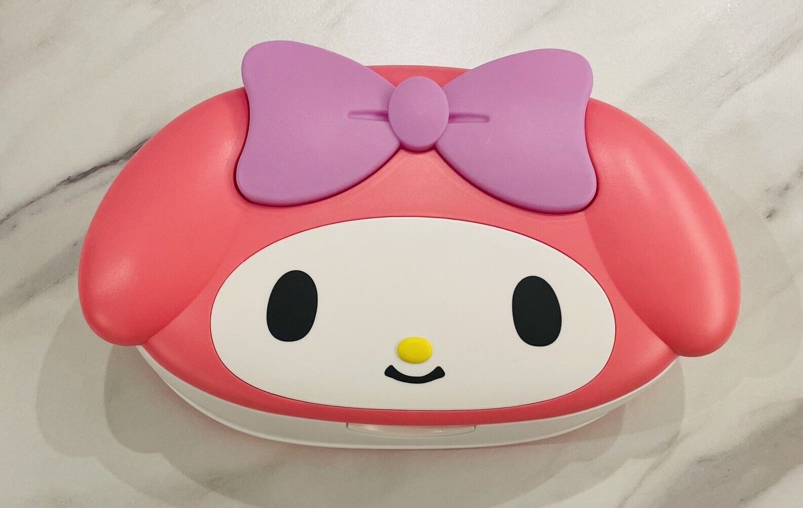 Sanrio My Melody Wet Tissue Wipes Reusable Case Box WITHOUT Tissues