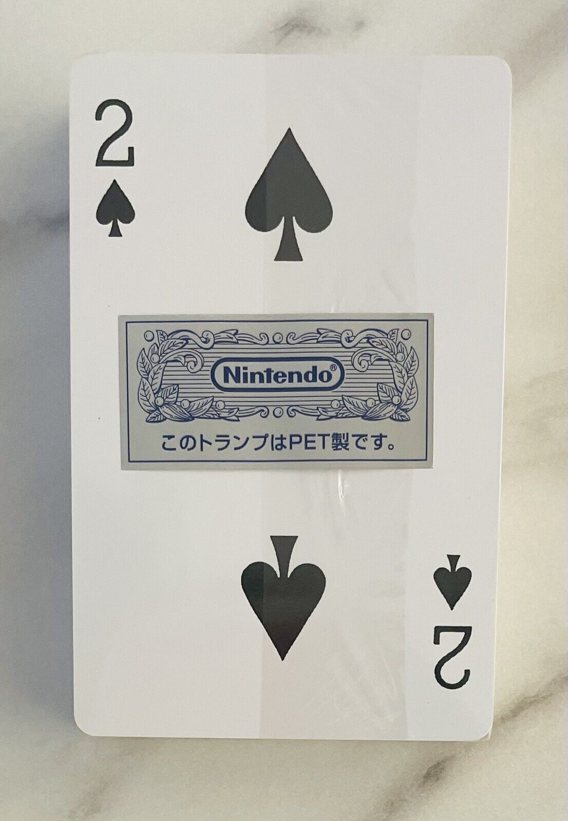 Nintendo plastic playing cards,discontinued product,Rare,unused.