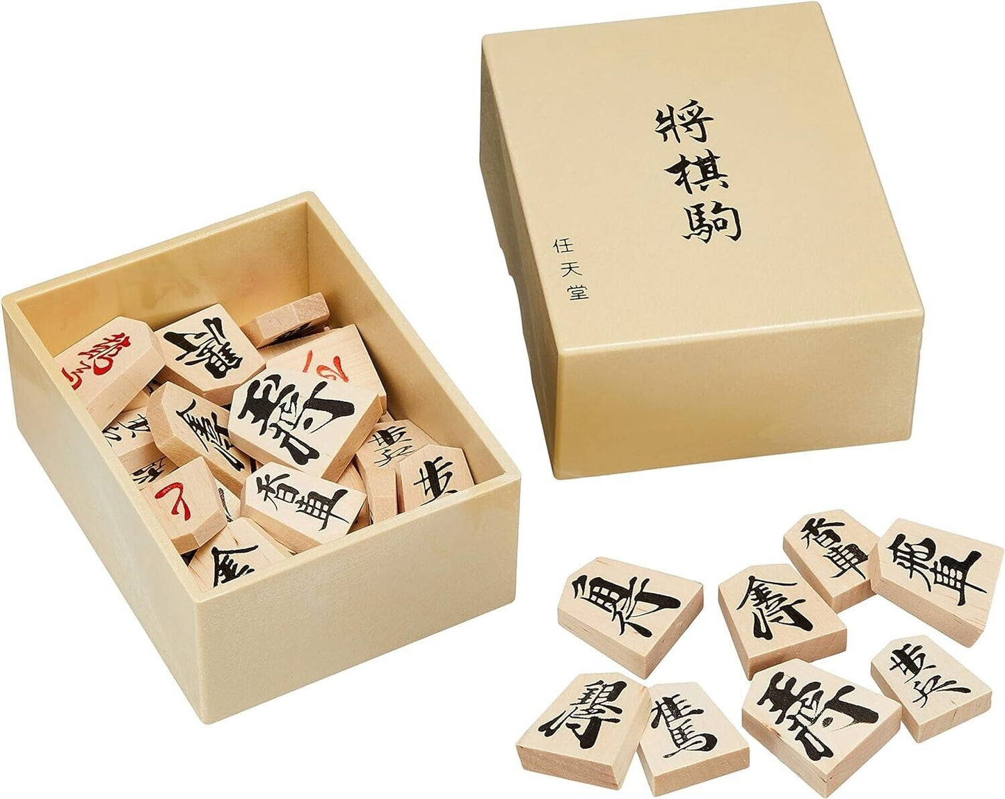 Nintendo Shogi Folding Board & wooden shogi pieces from Japan