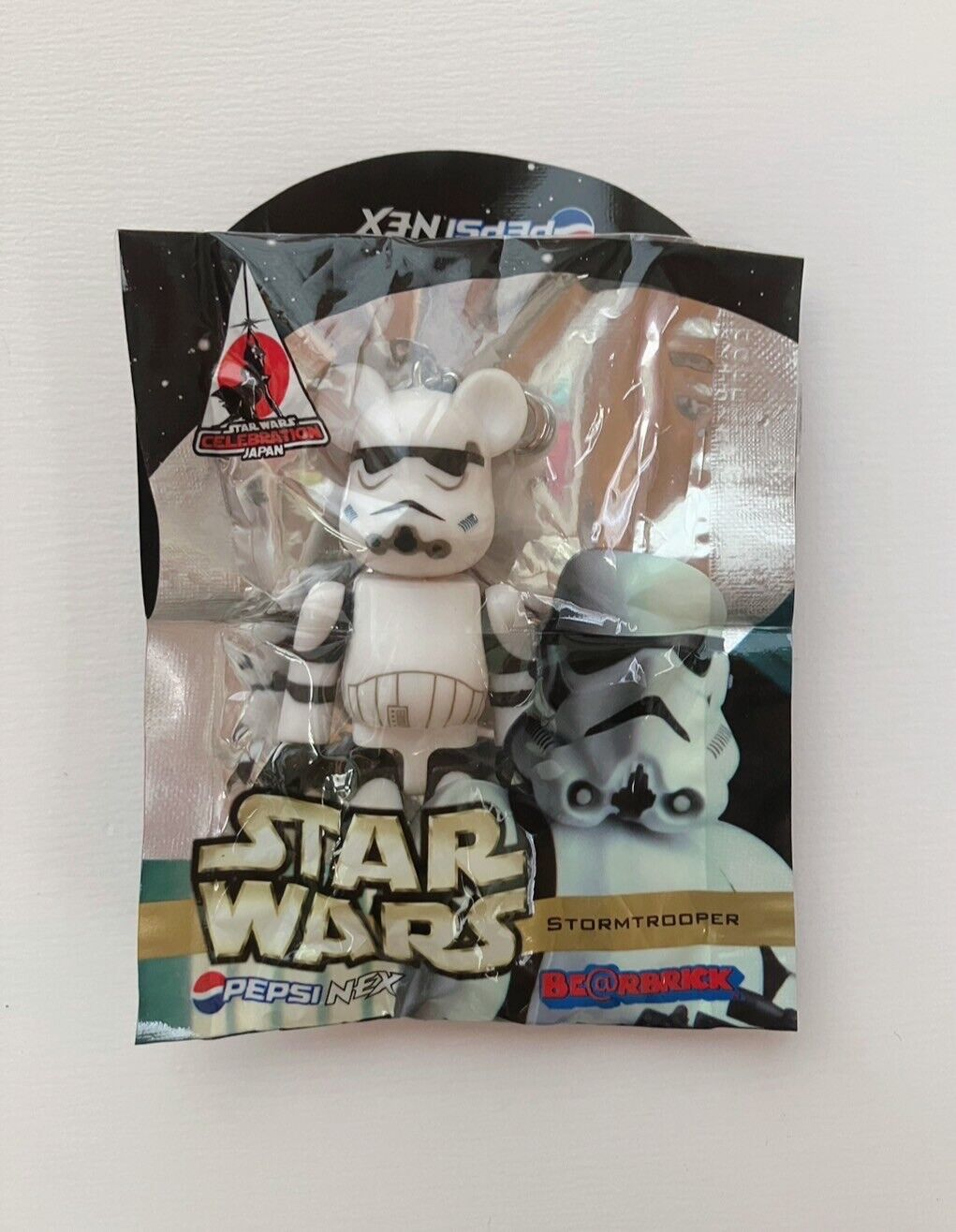 Star Wars Bearbrick Small Figure Pepsi STORMTROOPER New Sealed 2008