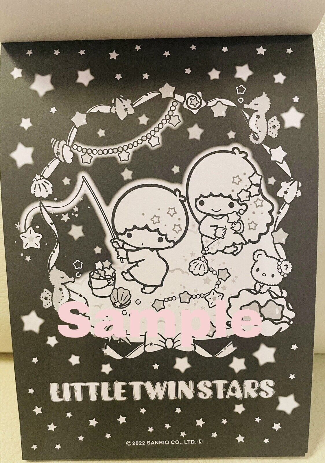 Sanrio Coloring Book Black Version New! So Cute♡ Japanese Edition