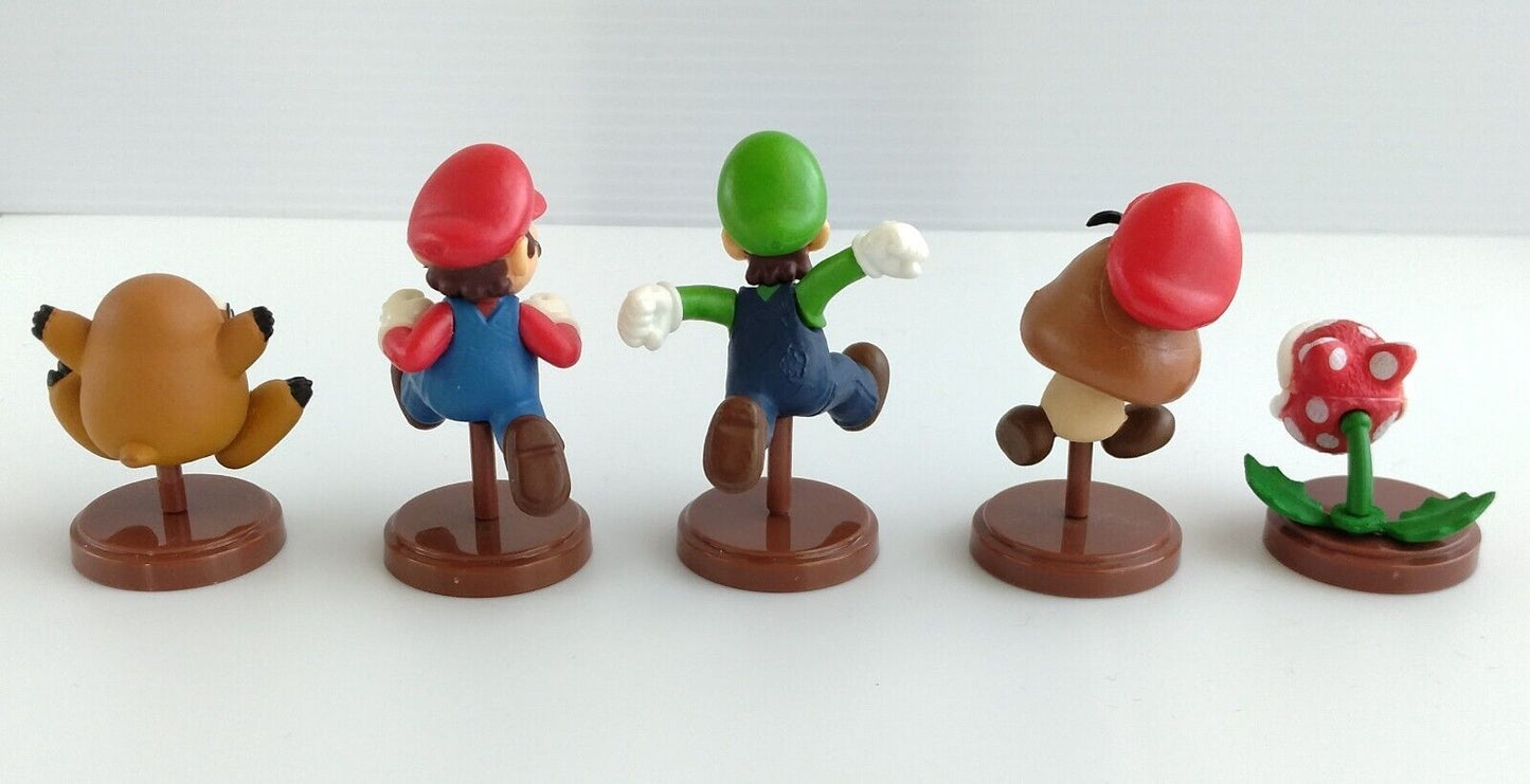 Nintendo Super Mario  Character chocolate egg Figure Set of 5 ⑤