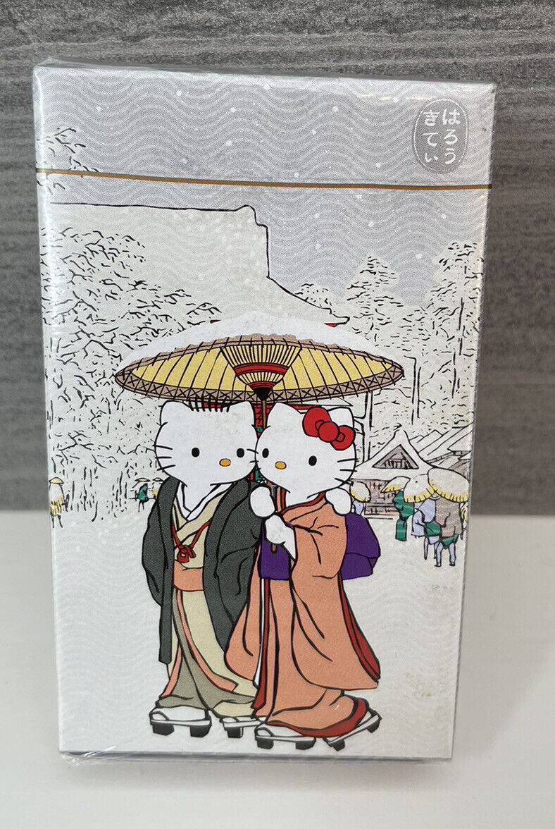 Hello Kitty,Japanese Style,Playing Cards EVA AIR.Very Rare☆ 2007,new,sealed