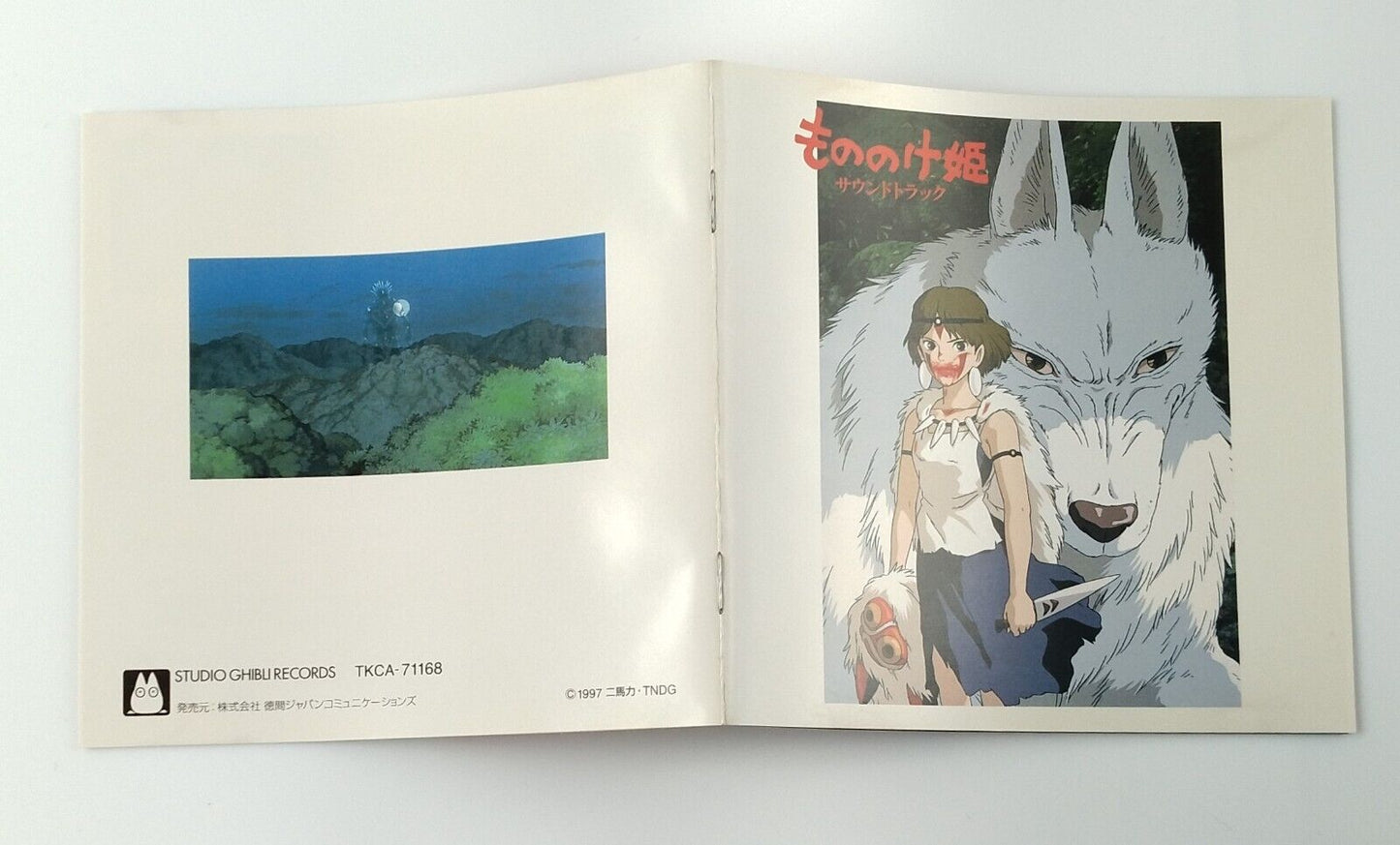 Princess Mononoke Authentic Soundtrack CD Album 33 Songs by Studio Ghibli Japan