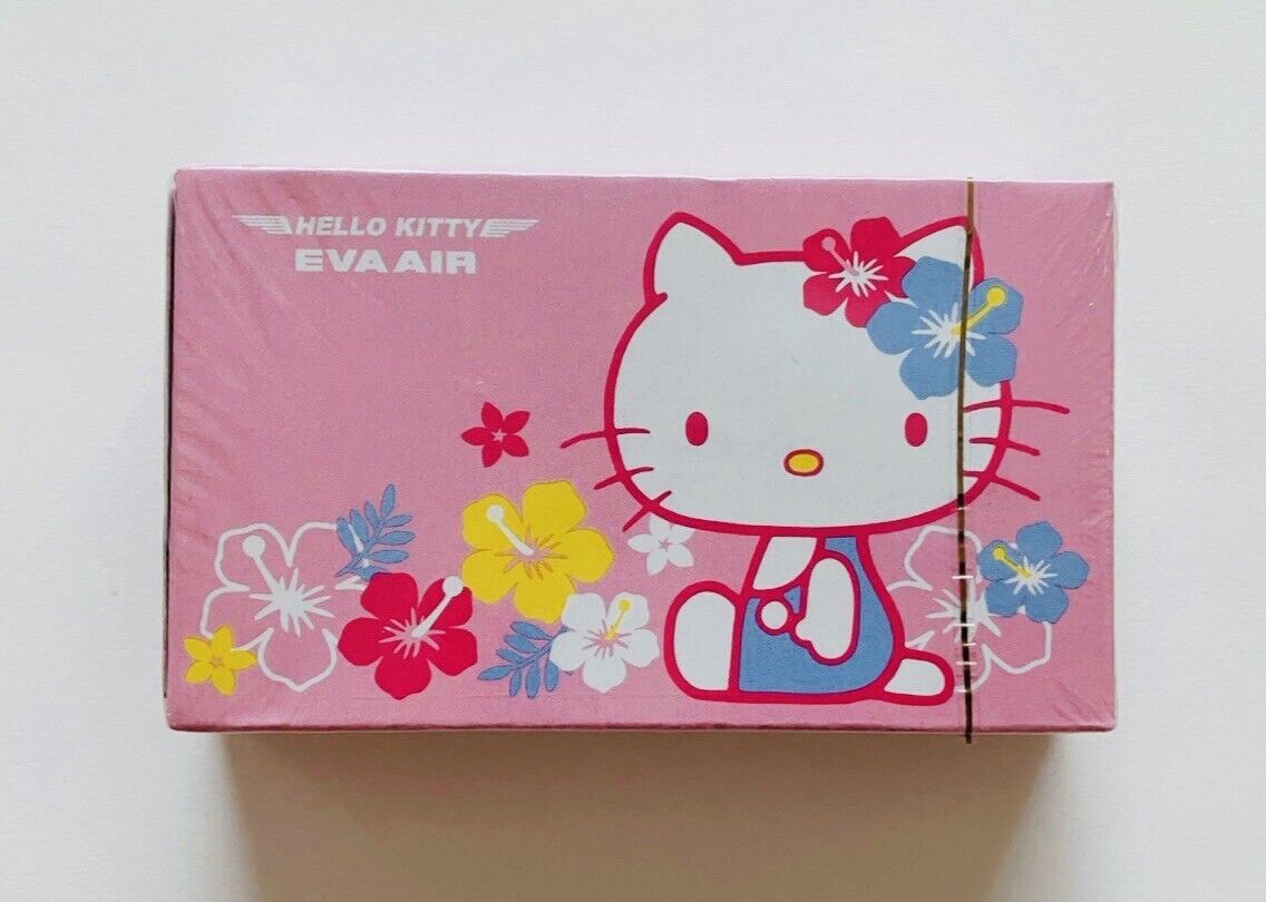 Hello Kitty Playing Cards EVA AIR From Japan Rare Summer version New Sealed