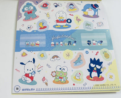 Sanrio Sticker Book♡22 sheets of stickers.Sanrio popular characters New Sealed