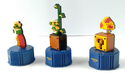 PEPSI Super Mario Bros. Dot Bottle Cap set of 3