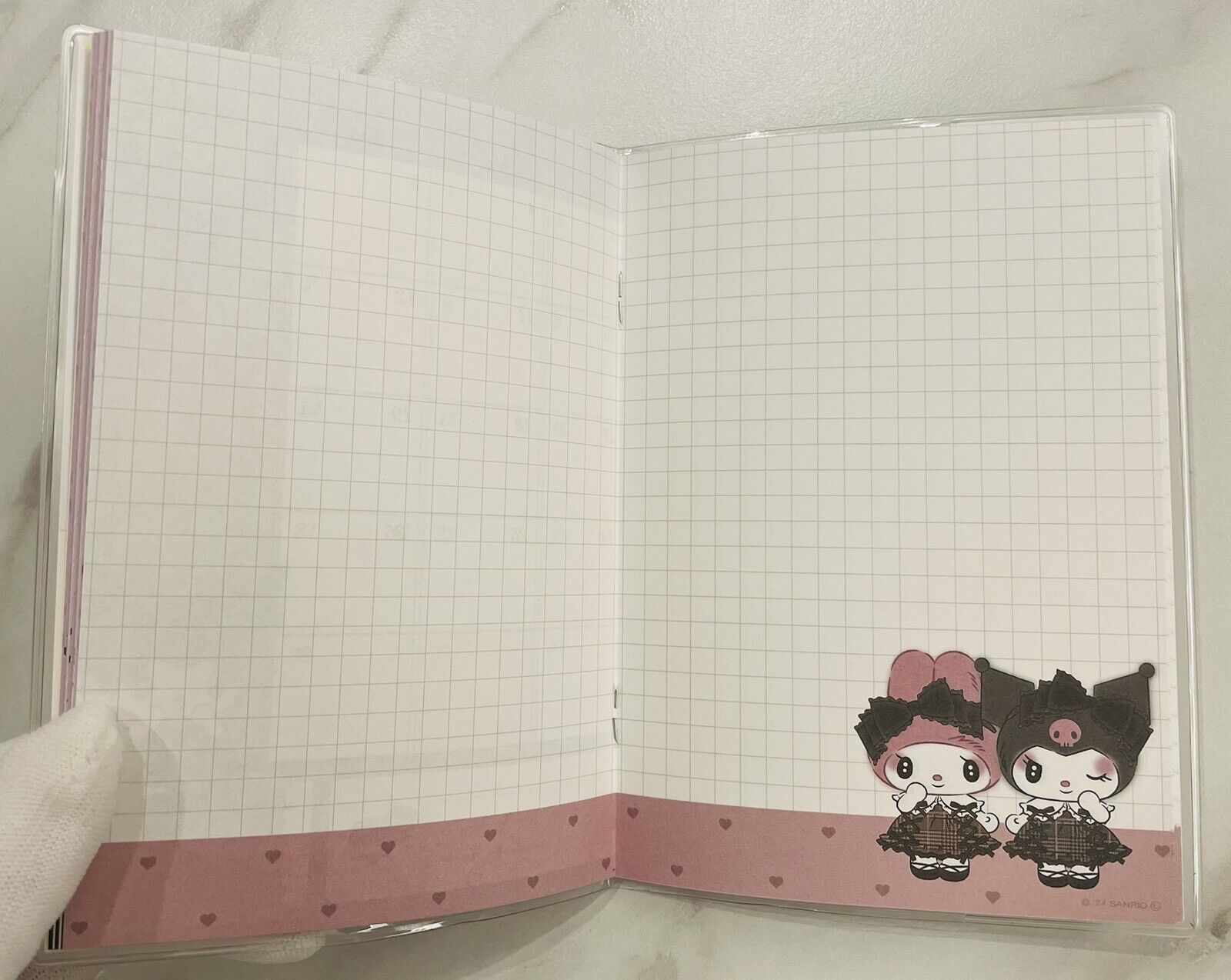 Sanrio My Melody and Kuromi Datebook Planner from March 2024 Japanese Edition