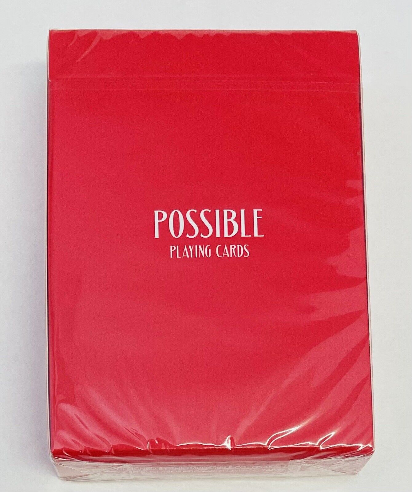 Possible Playing Cards.Red.by Impossible co.