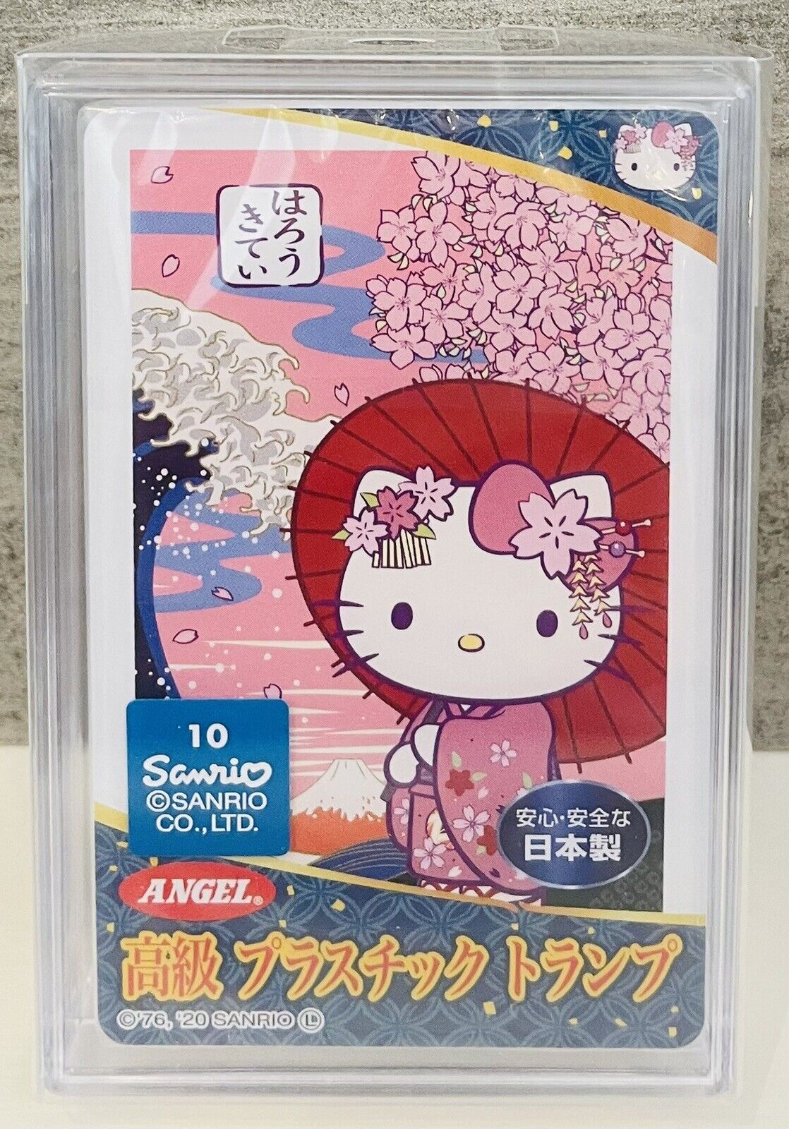 Hello Kitty Plastic Playing Cards,Japanese Edition,Rare☆ 2020