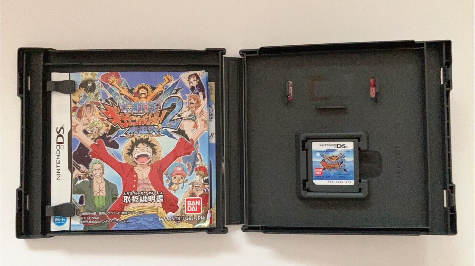 Nintendo Ds One Piece Gigant Battle ! Set of version 1 and 2 from Japan