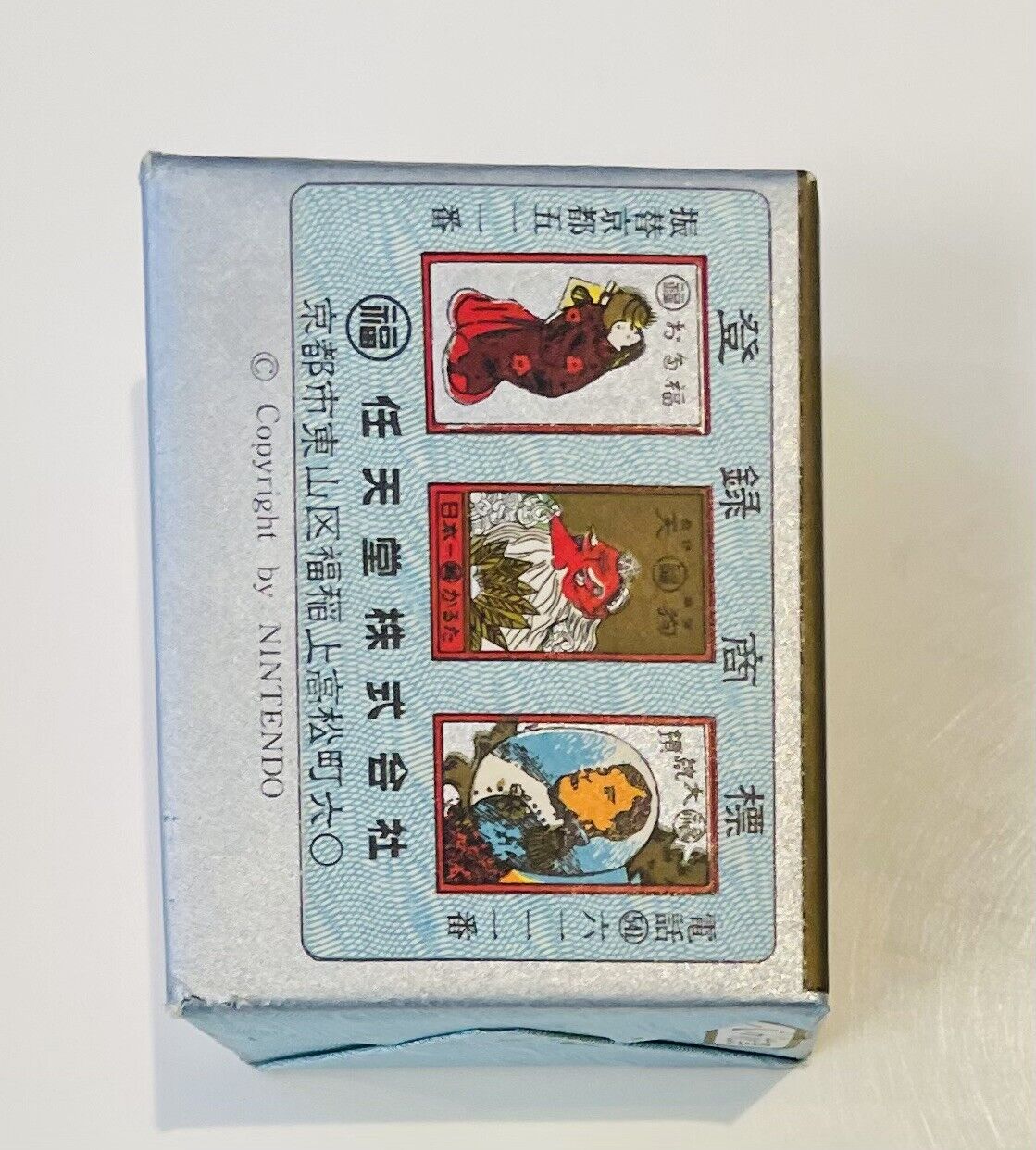Nintendo Hanafuda Otafuku お多福,Black,Rare,made before 1989,without case