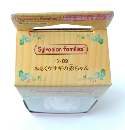 Sylvanian Families Milk Rabbit Baby Figure