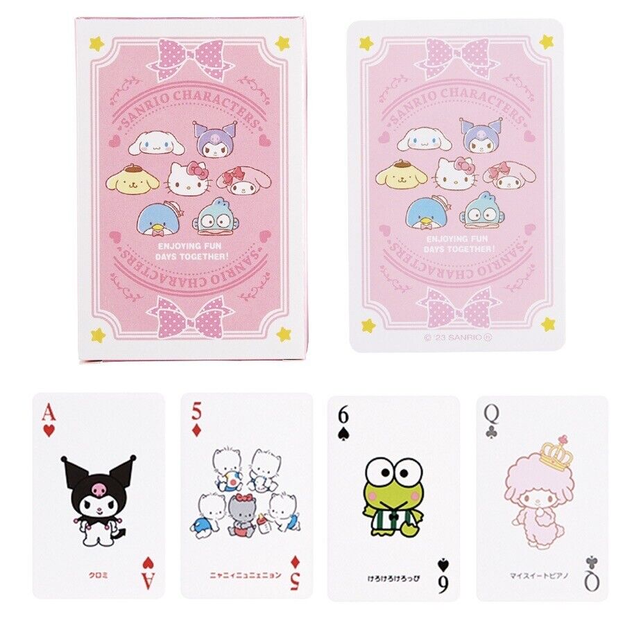 Sanrio Characters Playing Cards Sanrio Friendship Club Limited 2023 New Sealed