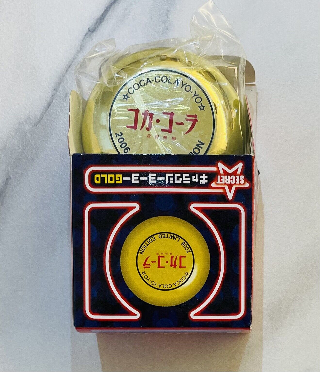 COCA COLA Spinner YO-YO Galaxy Gold,Secret⭐︎Top level⭐︎Japanese Edition