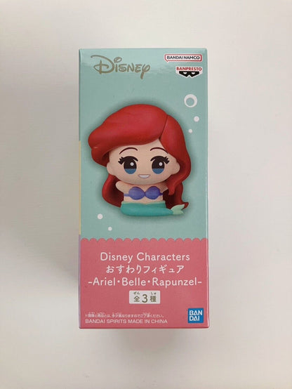 Disney Princess Ariel and Rapunzel Figure Set by BANDAI Japan