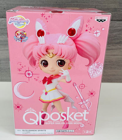 Q posket Sailor Chibi Moon Chibi Usa Figure Sailor Moon Eternal new