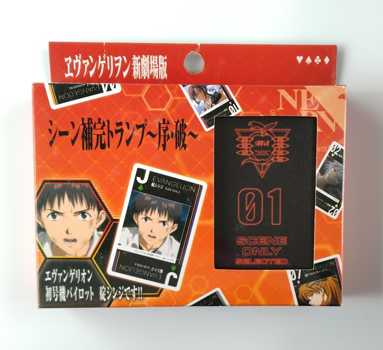 Evangelion Playing Cards 2012 rare from Japan