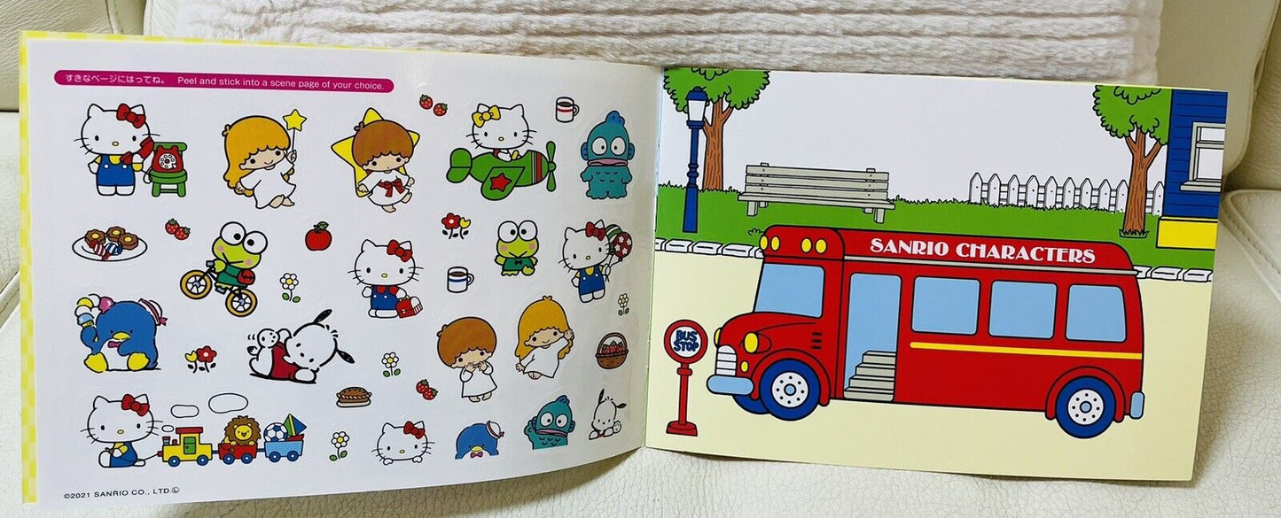 Sanrio Sticker Book/2021/Japanese Edition/Nostalgic Characters