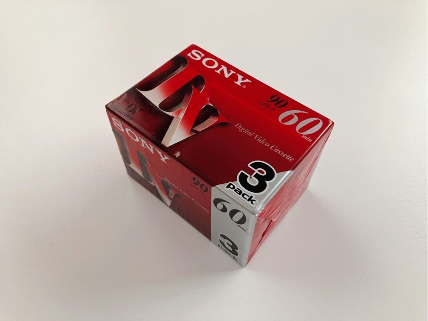 Sony mini DV tape cassette 60 minutes 6pcs (DVM60)