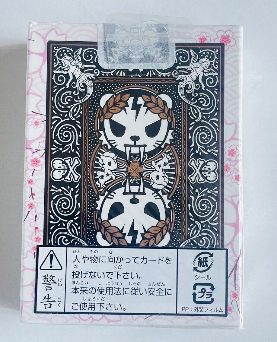 Bicycle tokidoki Tokyo Japan Black playing cards New Sealed from Japan