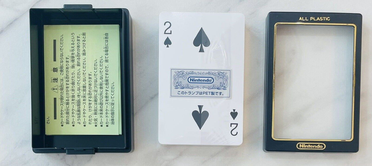 Nintendo plastic playing cards,discontinued product,Rare,unused.