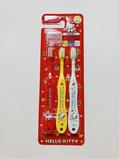 Hello Kitty Toothbrushes for kids 3 Pieces in Pack