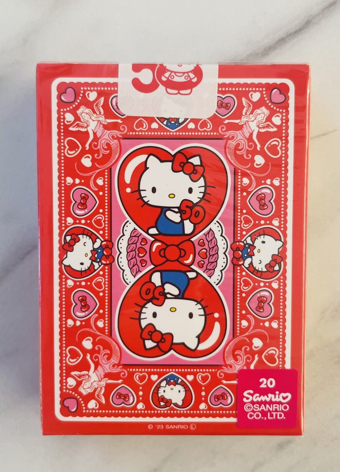 Bicycle Hello Kitty Playing Cards 50th Anniversary of Hello Kitty New,Sealed