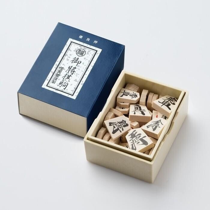 Nintendo Shogi Folding Board & wooden shogi pieces from Japan