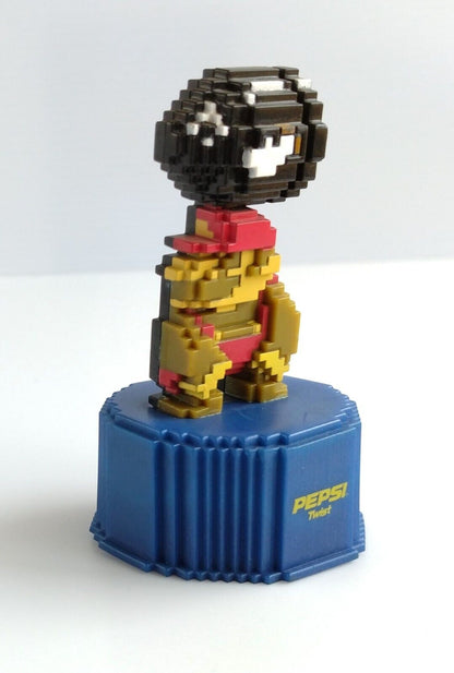 PEPSI Super Mario Bros. Dot Bottle Cap set of 4③