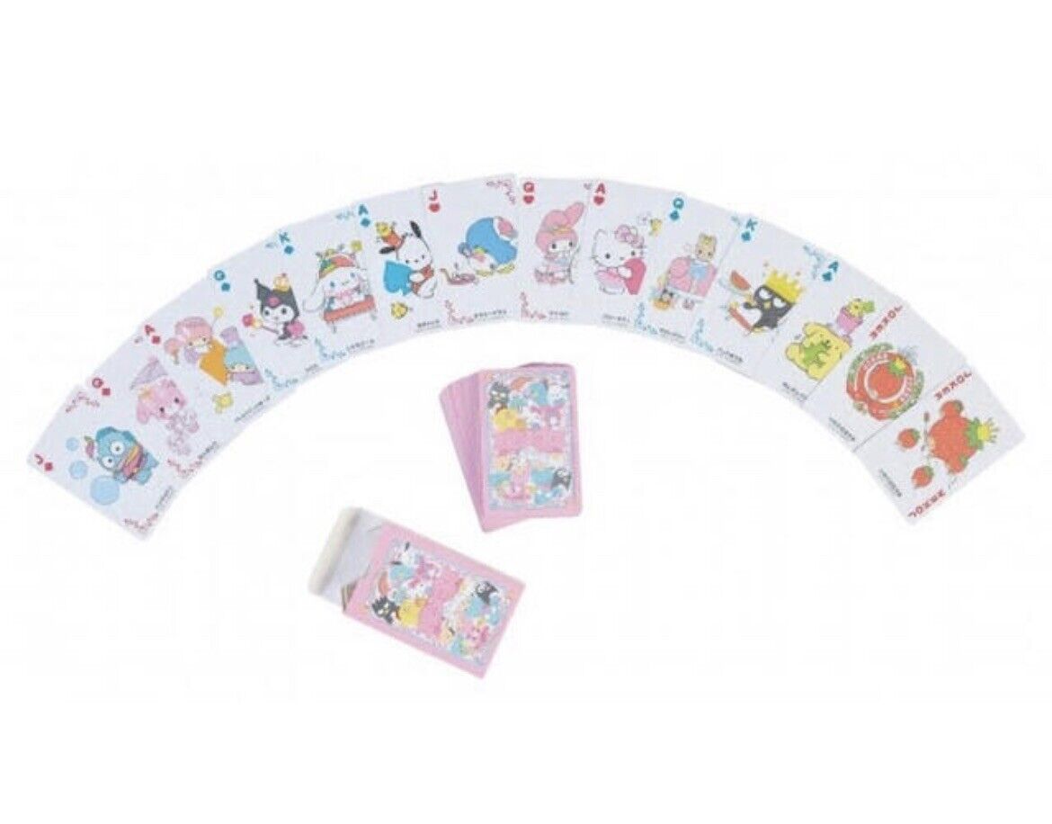 Sanrio Characters Playing Cards Sanrio Friendship Club Limited Rare New Sealed