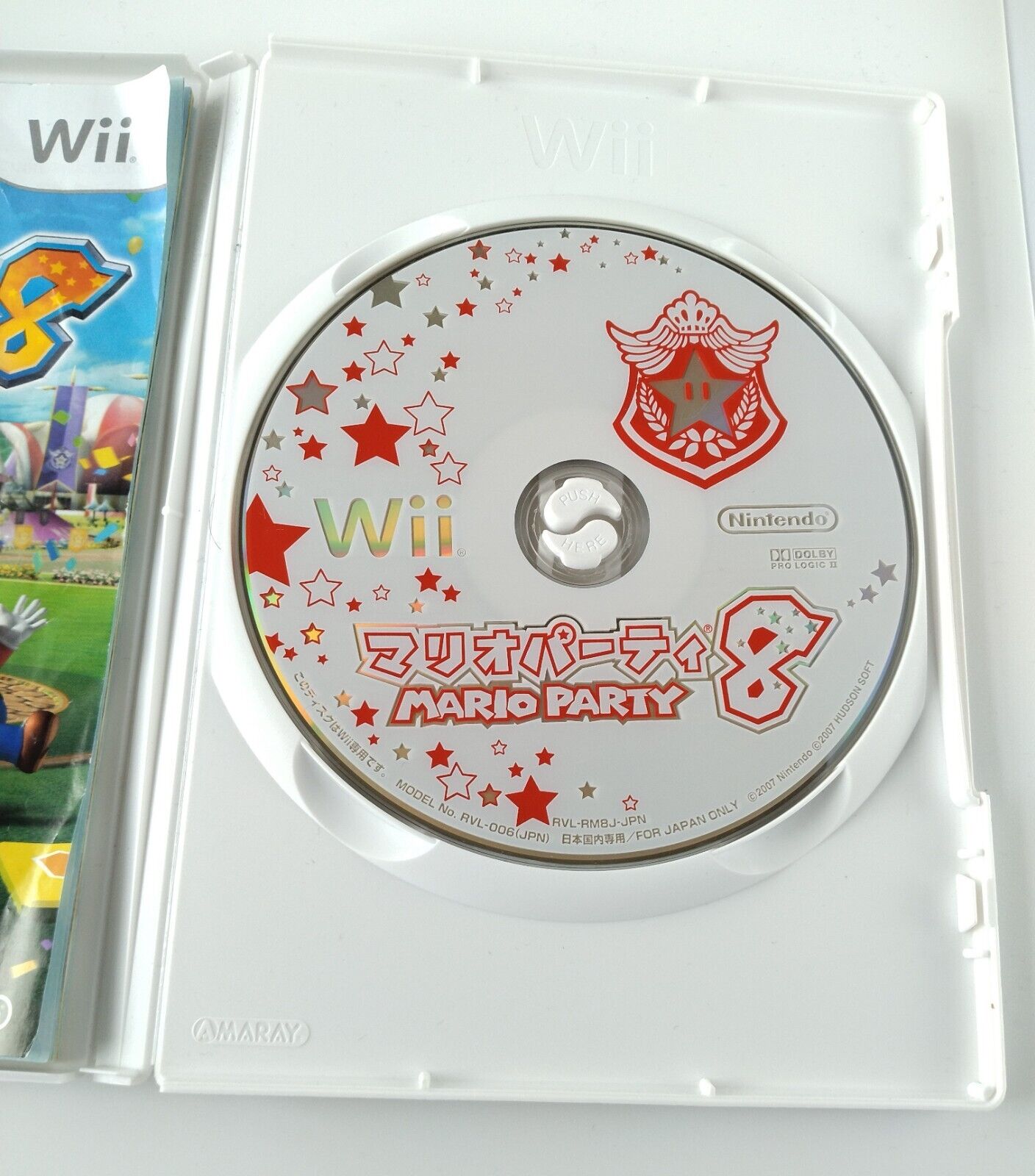 Nintendo Wii Mario Party 8  Software Game Japanese Version
