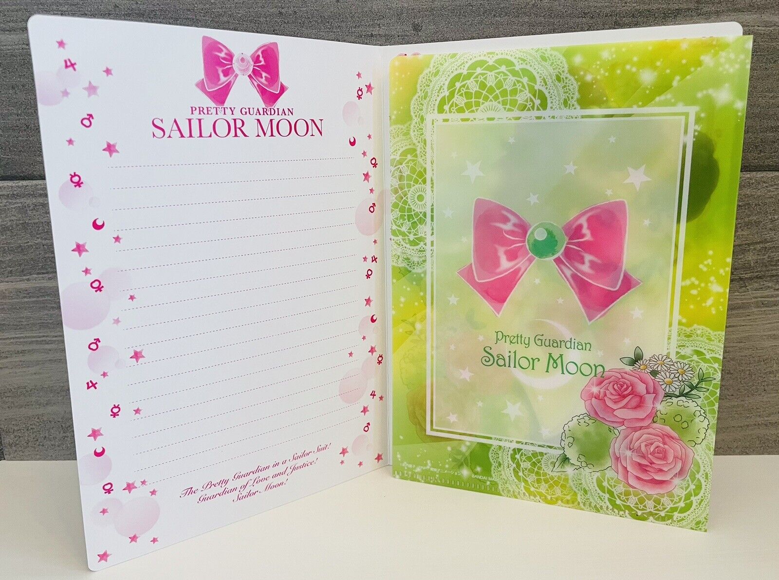 Sailor Moon Folders.A5 size(Small).Carpeta.Good Condition.