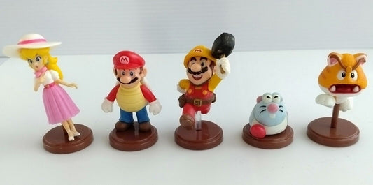 Nintendo Super Mario  Character chocolate egg Figure Set of 5 ③