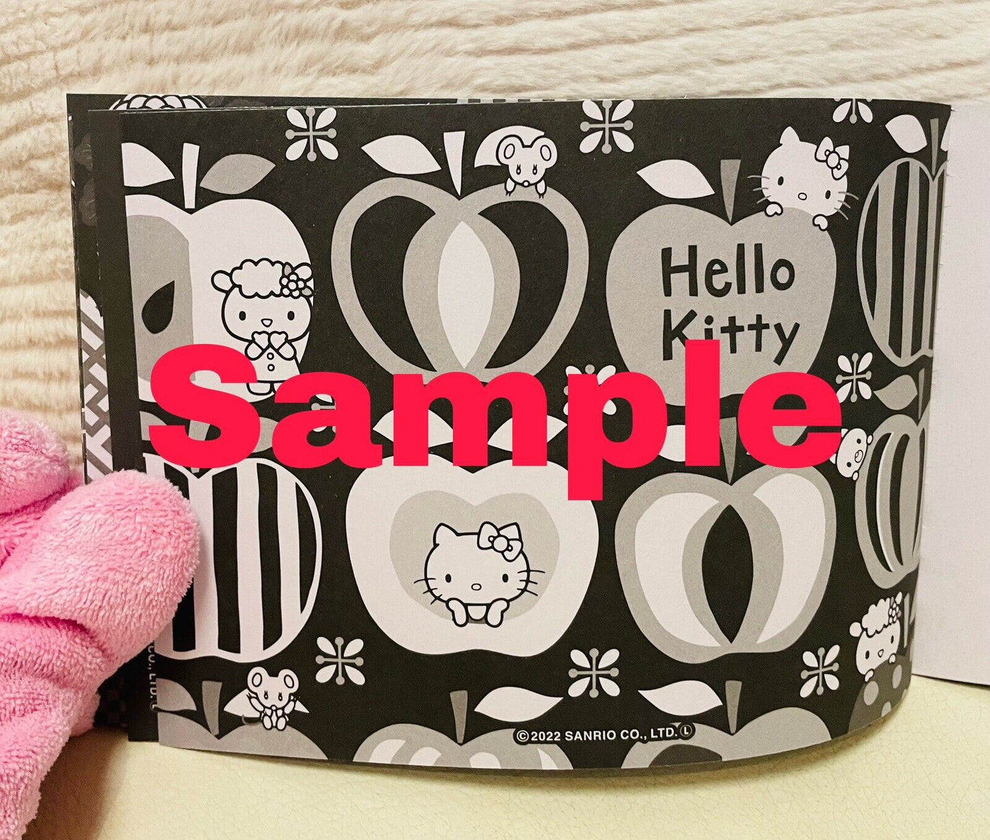 Hello Kitty Coloring Book Black Version New!So cute♡Japanese Edition