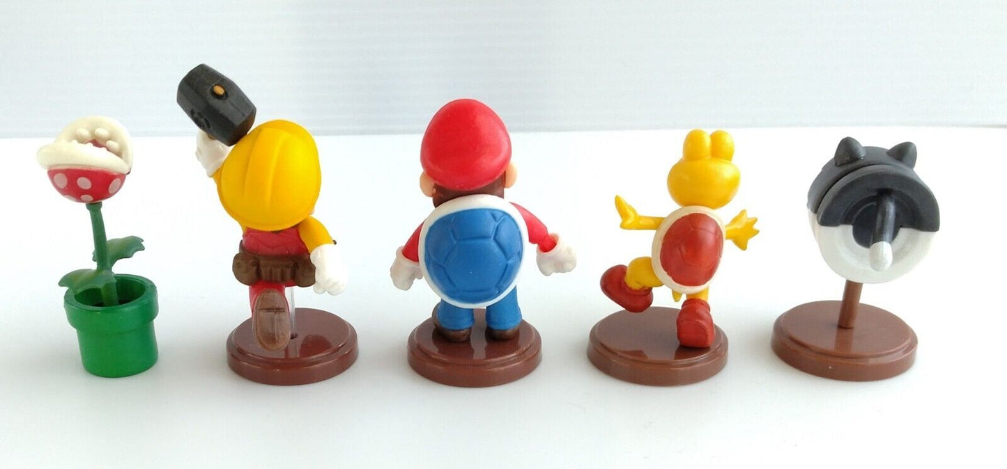 Nintendo Super Mario  Character chocolate egg Figure Set of 5 ④