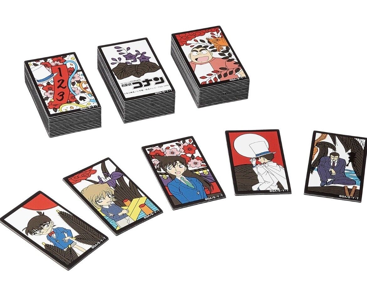 Detective Conan Hanafuda Japanese Playing Cards,New,slight damage on the box