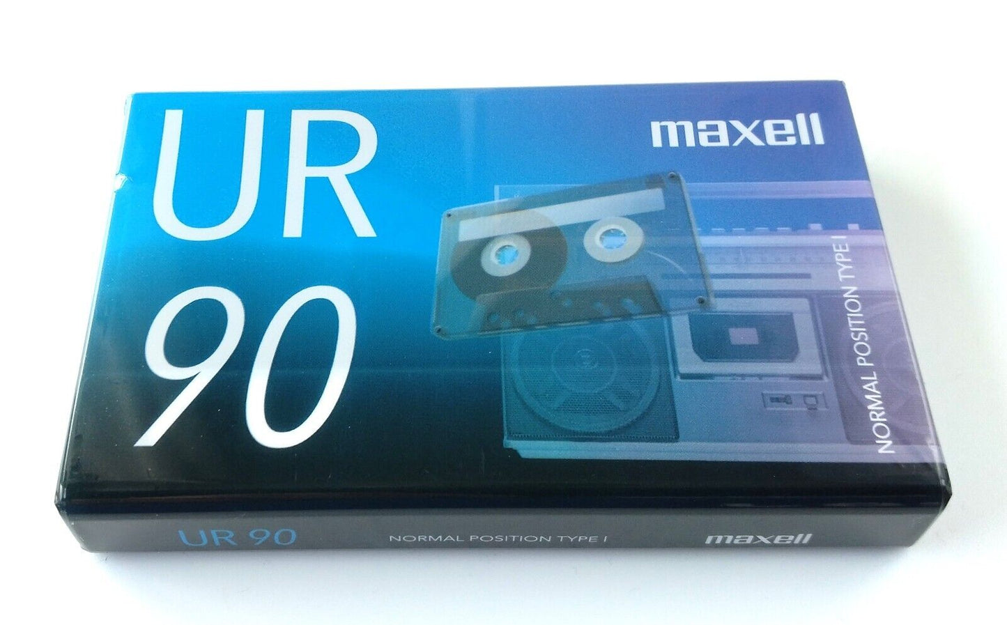 Maxell Cassette Tape UR90 2 Pieces UR-90N New Sealed